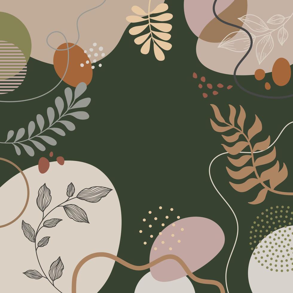 Colorful spring background for design. vector