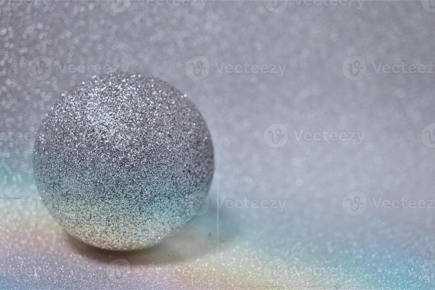 Frosted Elegance Abstract Expressions in Silver photo