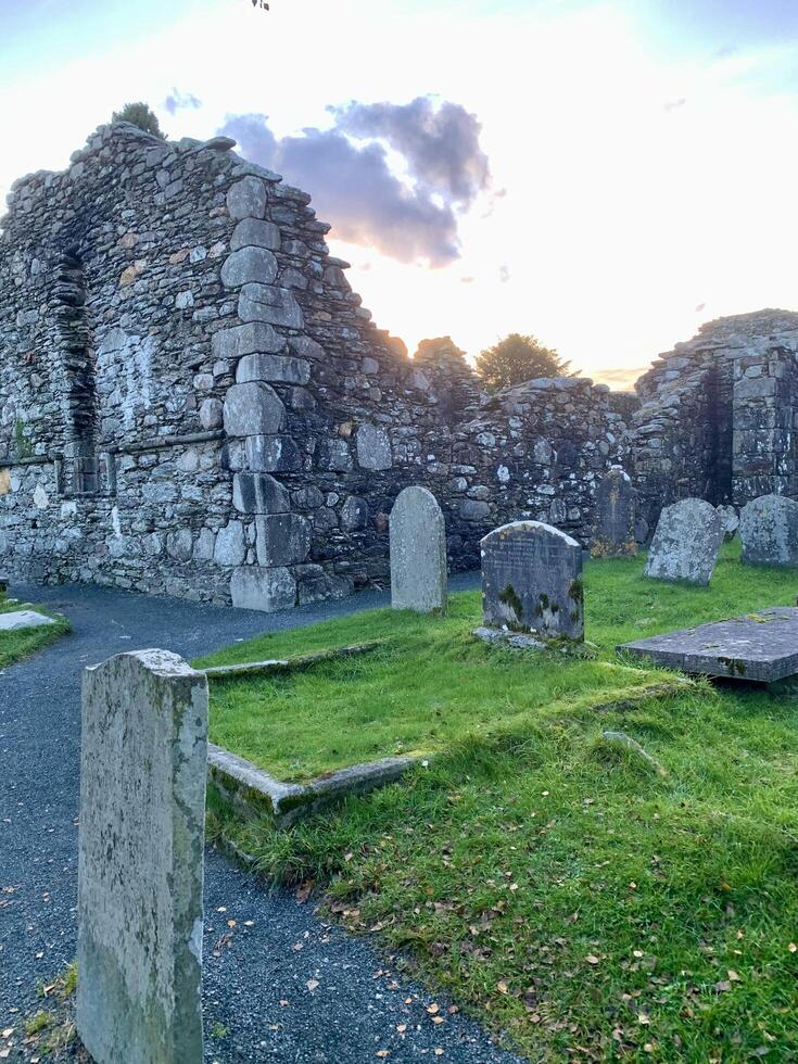 Graves in Ireland photo
