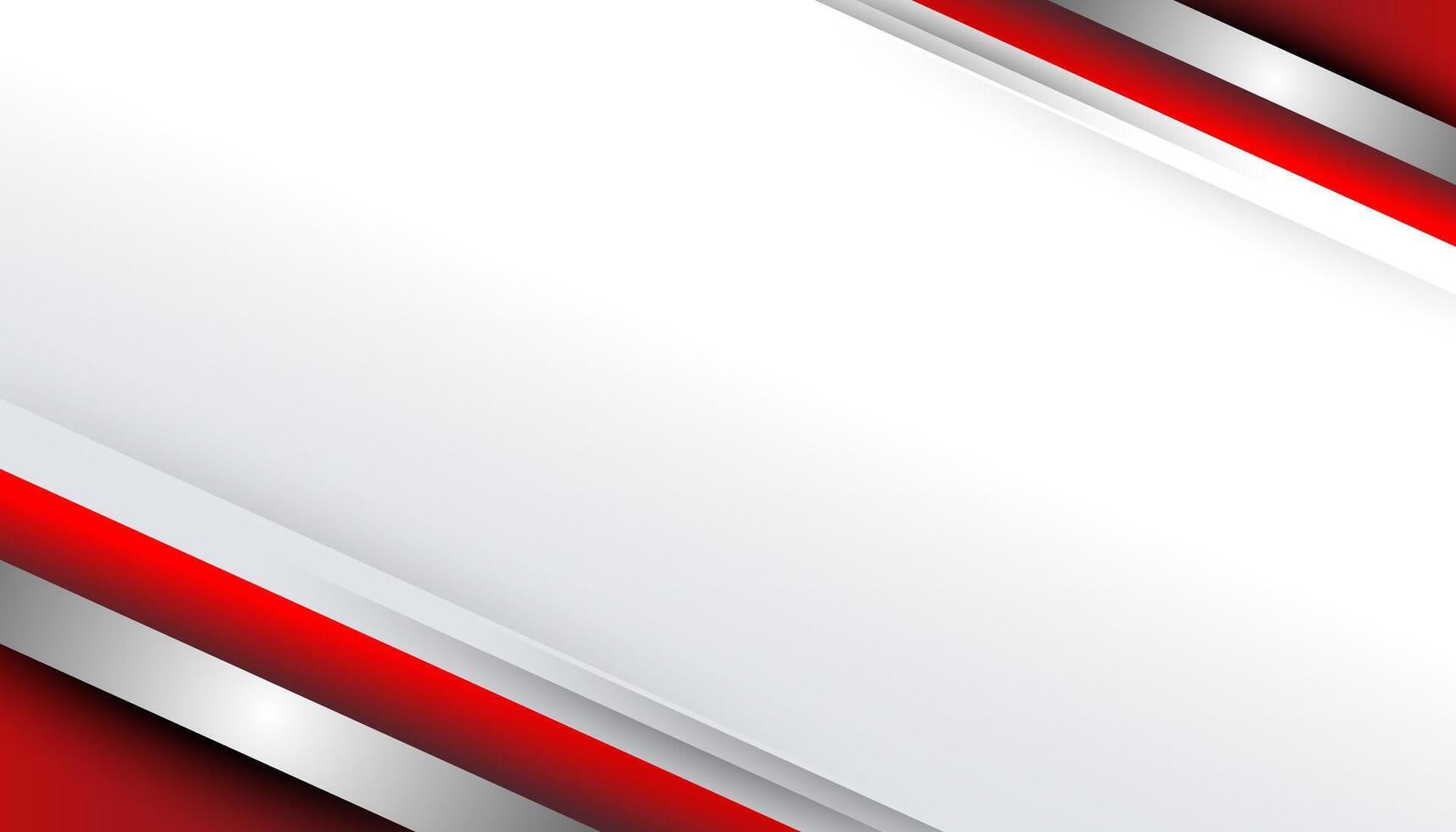 Modern Red and Silver Abstract Background vector