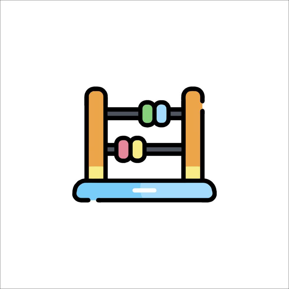 Abacus icon illustration vector