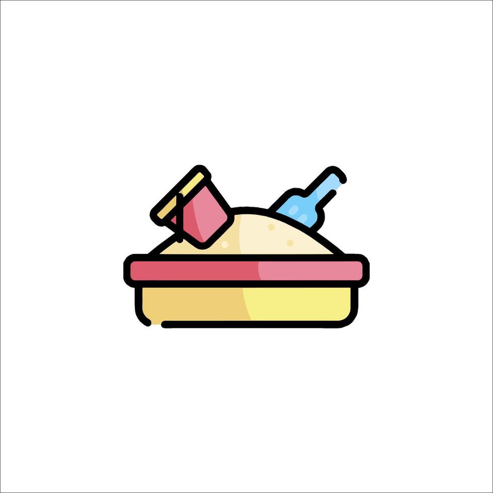 A pie with a knife and fork icon vector