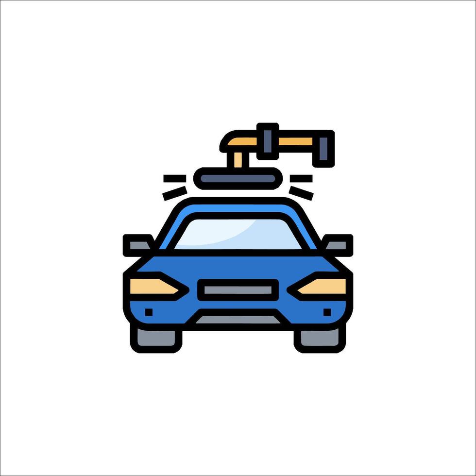 Car wash icon illustration vector