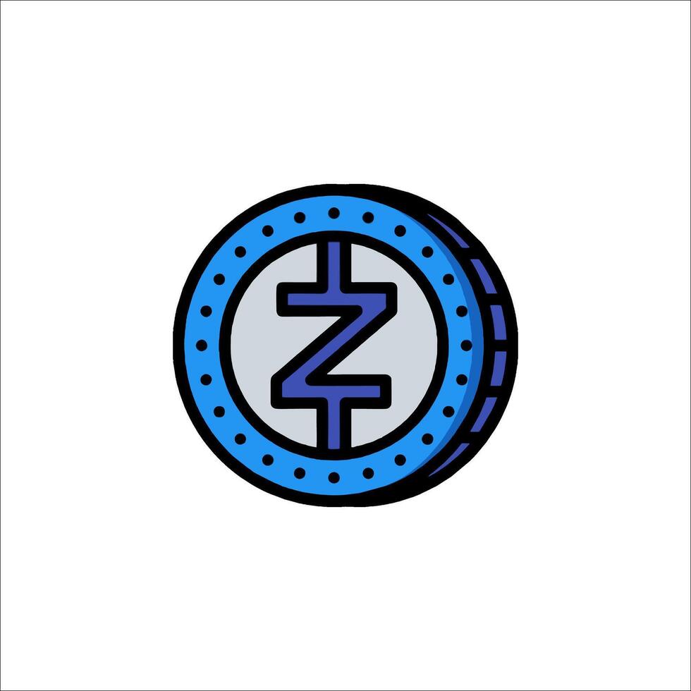 Bitcoin icon illustration vector