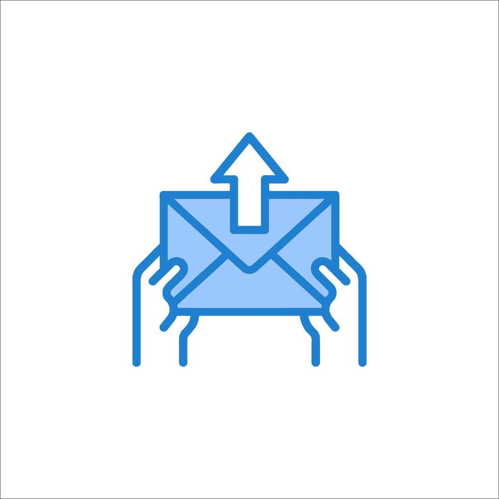 Email icon illustration vector
