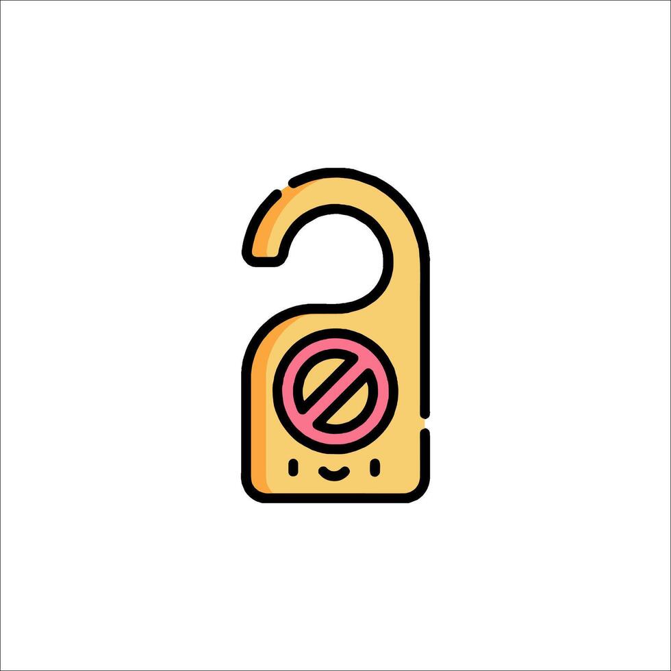 A lock icon with a pink heart on it vector