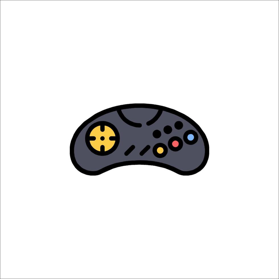 A game controller icon on a white background vector