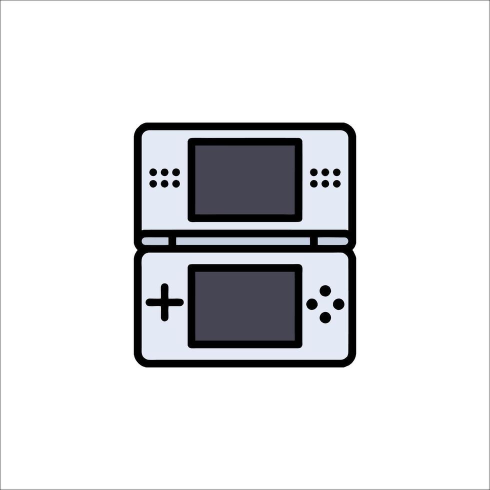 Nintendo ds icon vector