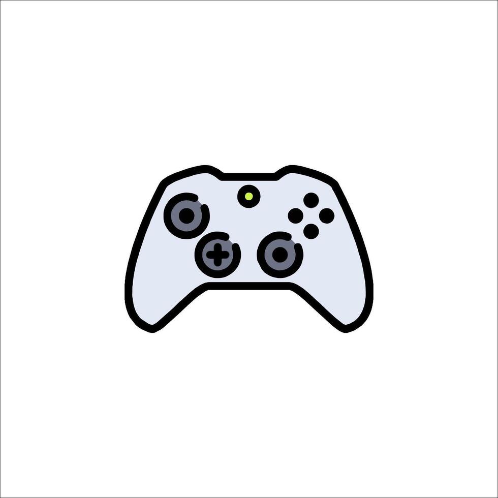 A game controller icon on a white background vector