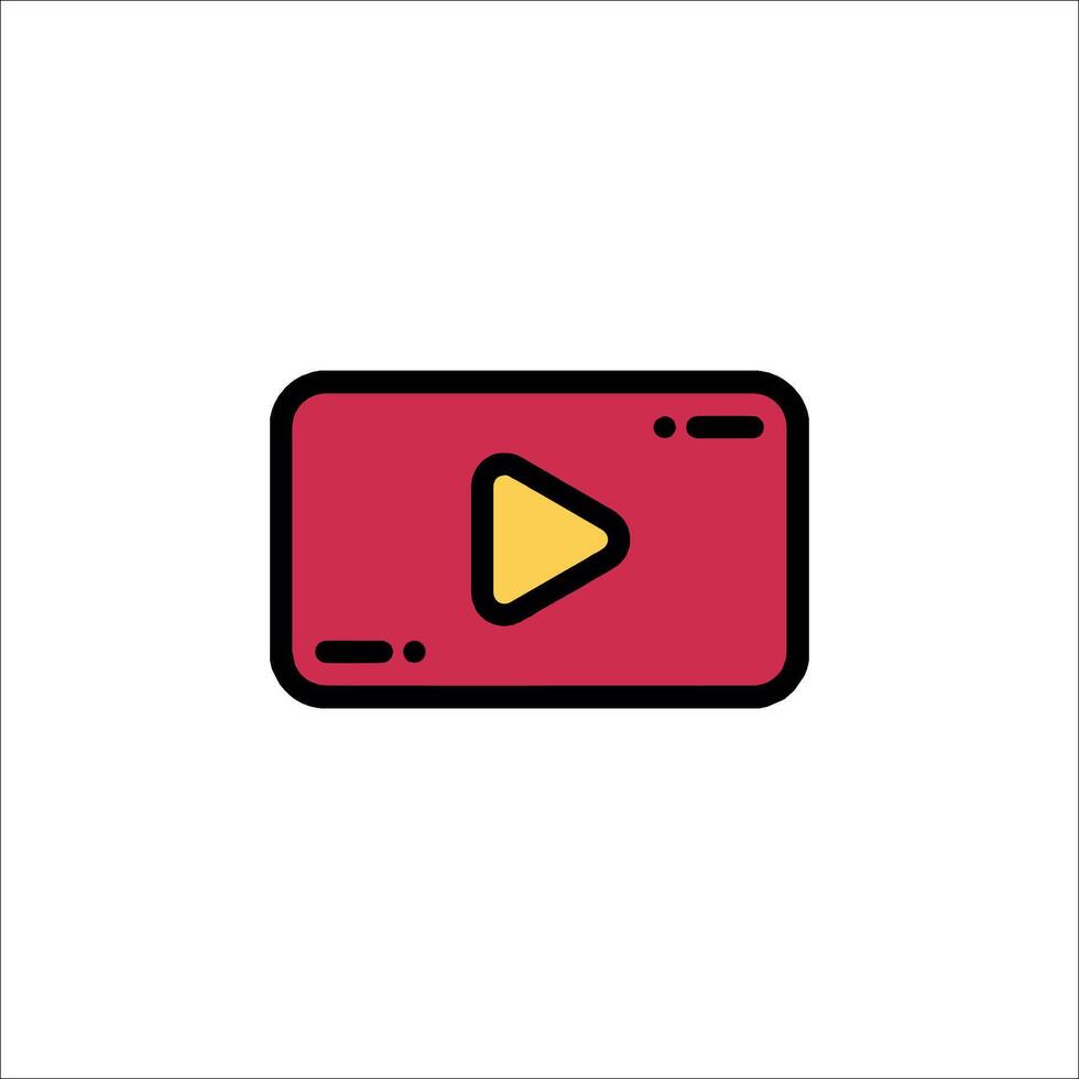 player icon illustration vector
