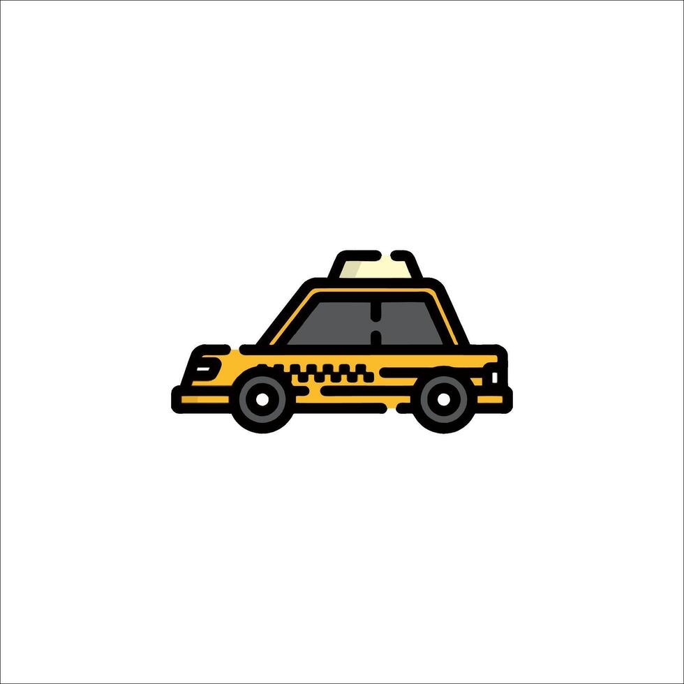 Taxi icon illustration vector