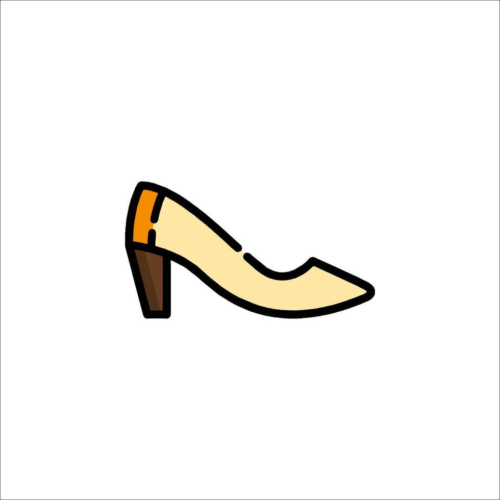 Shoe icon illustration vector