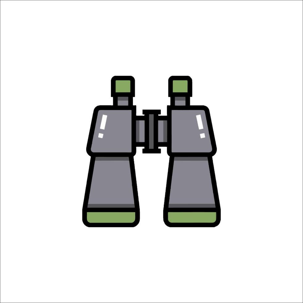 Binoculars icon illustration vector