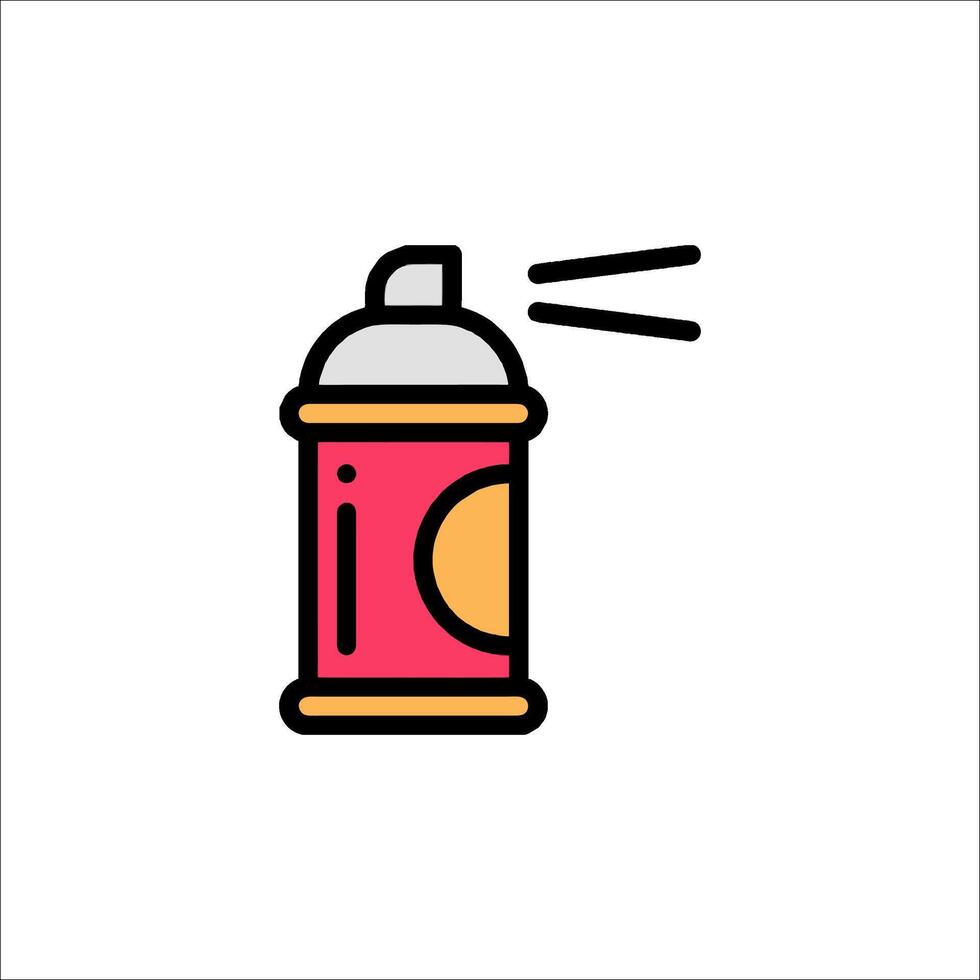Spray can icon illustration vector
