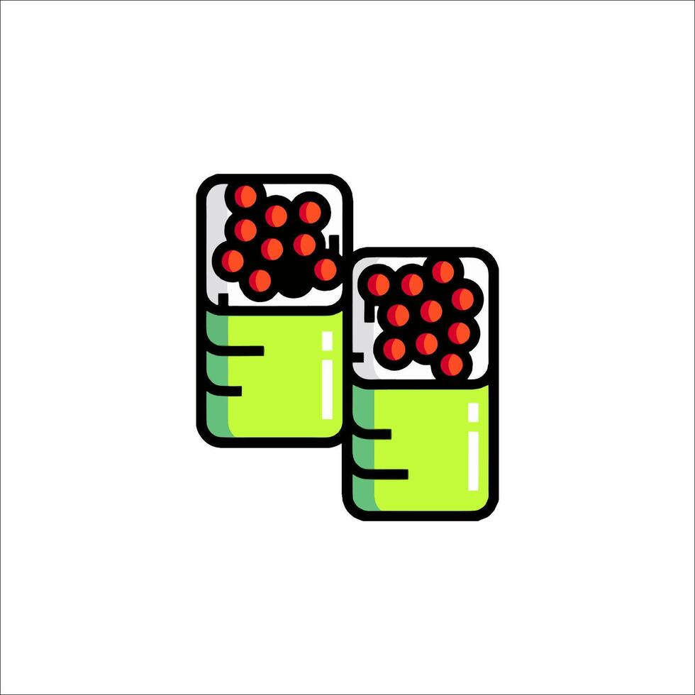 Two containers with cherries on top of them vector