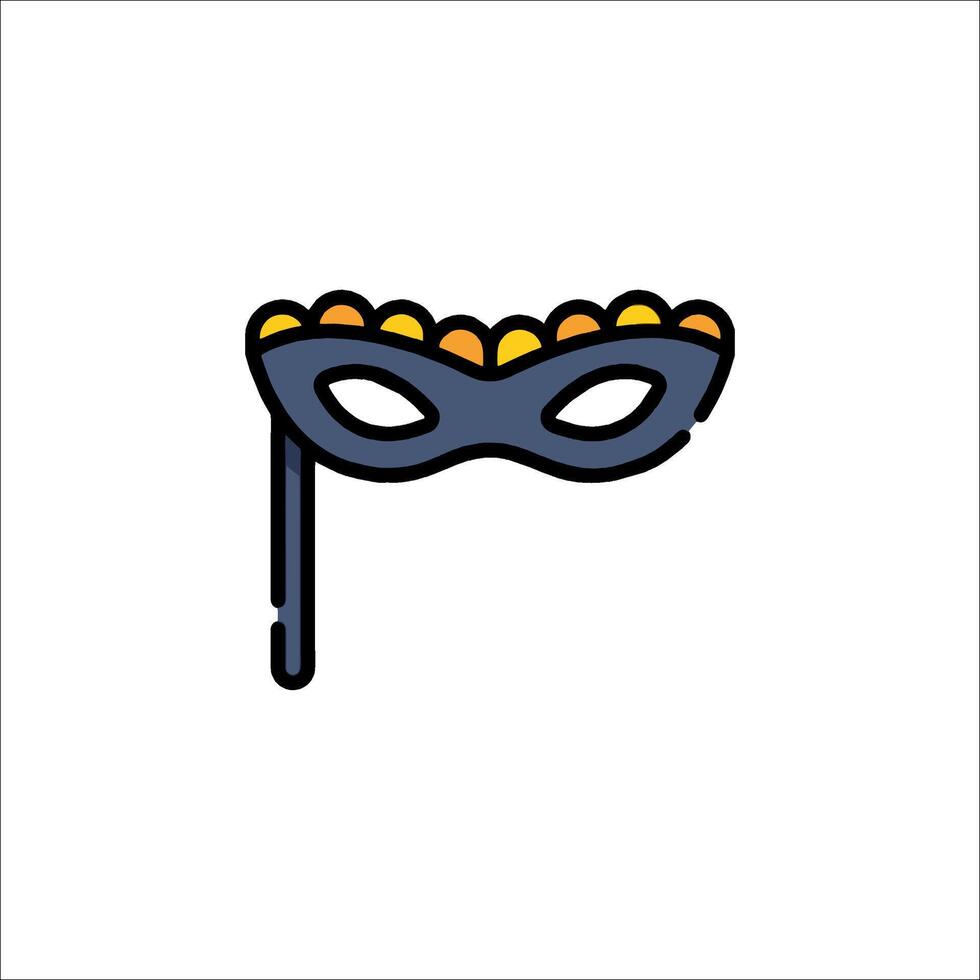 A mask icon on a white background vector
