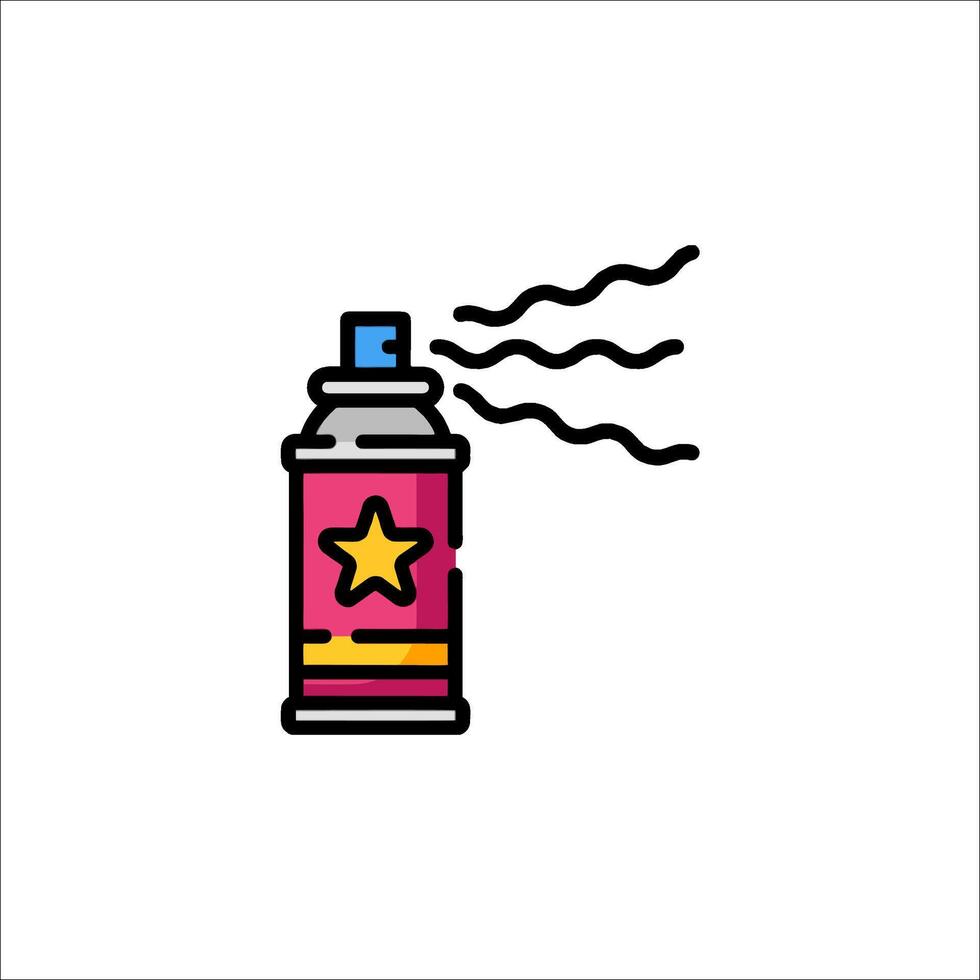 Spray can icon illustration vector