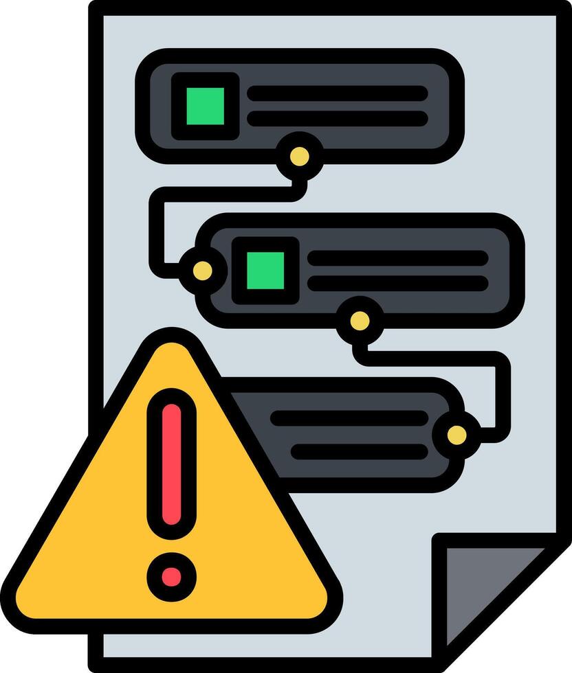 Prioritization Line Filled Icon vector