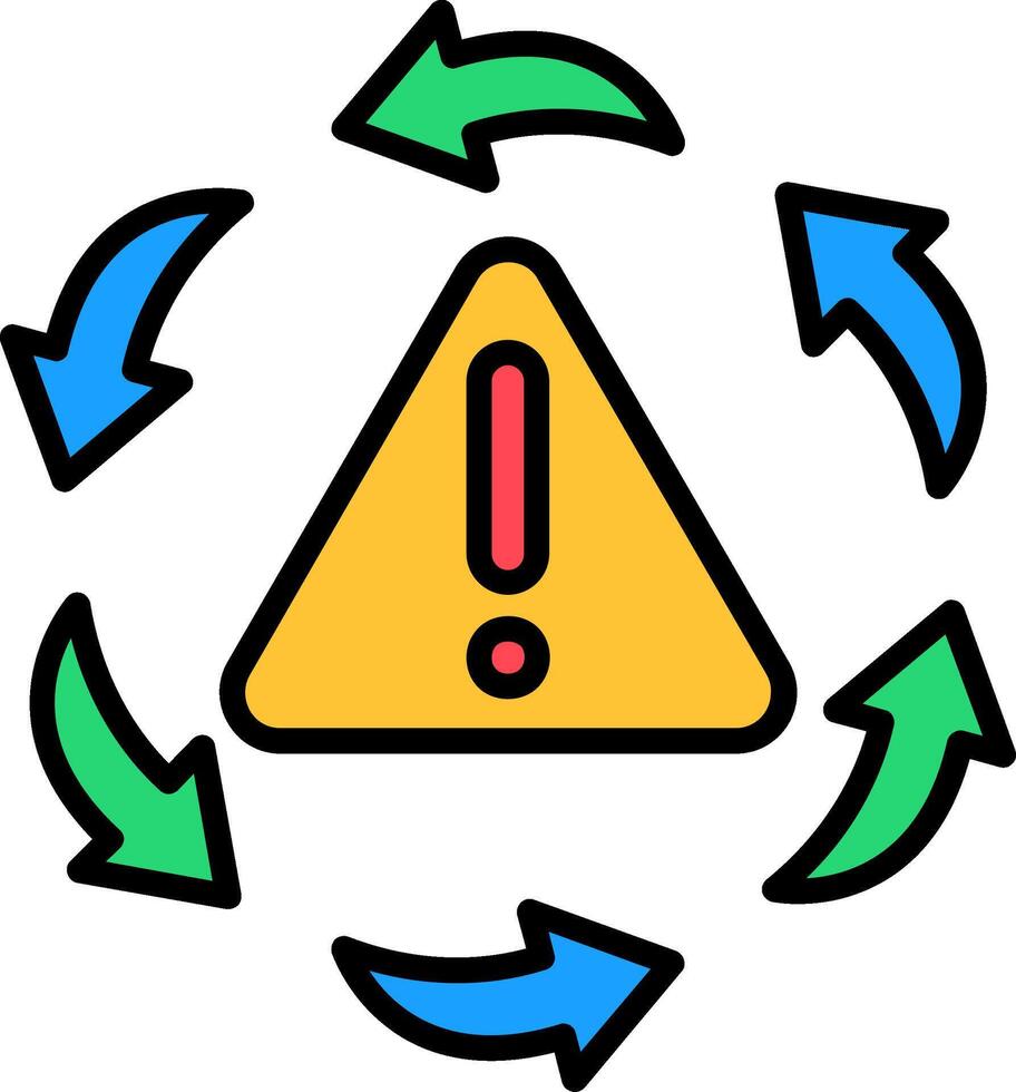 Methodology Line Filled Icon vector