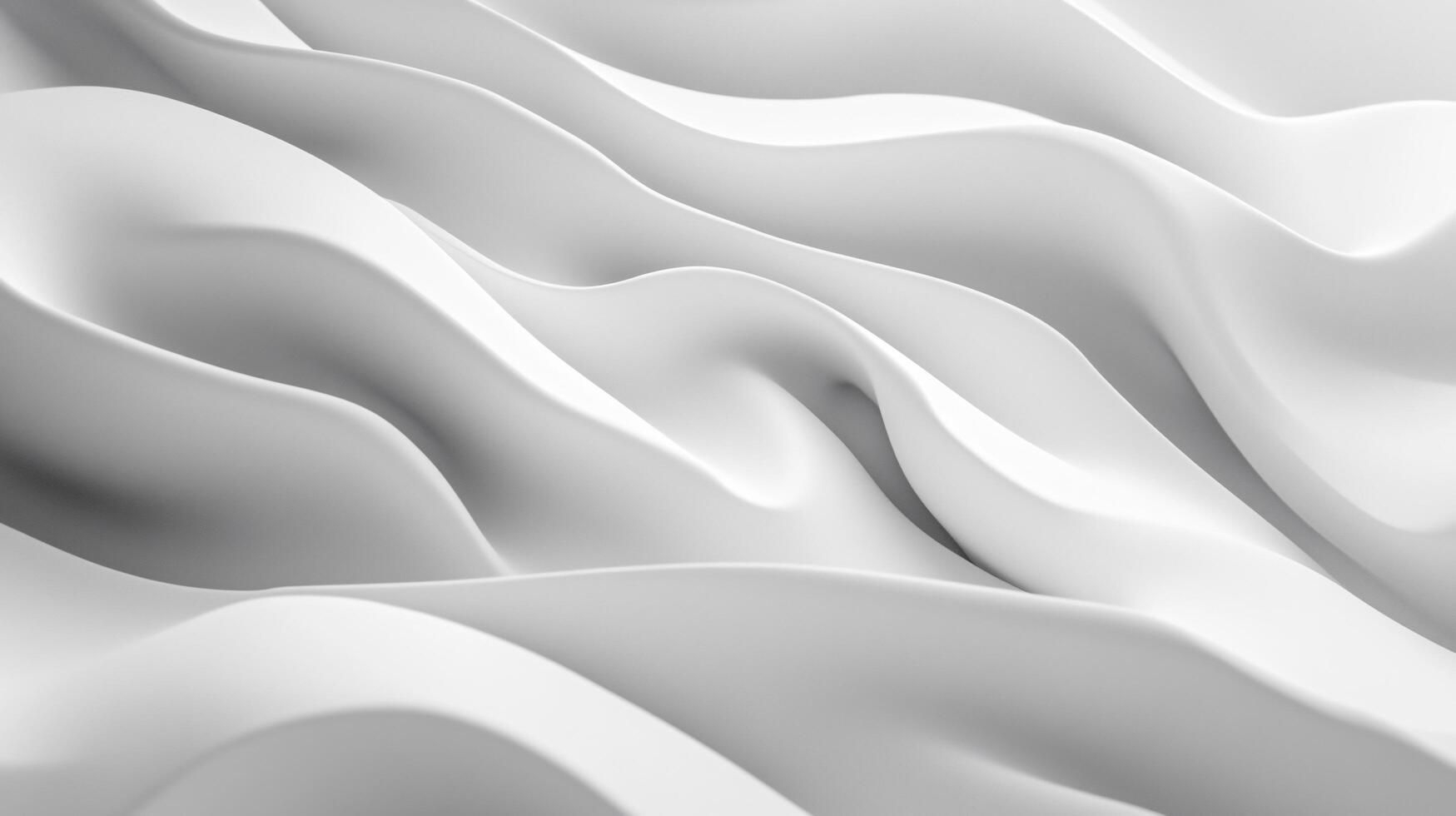 The image is a white and gray wave that is very long. It is a very abstract and artistic representation of a wave photo