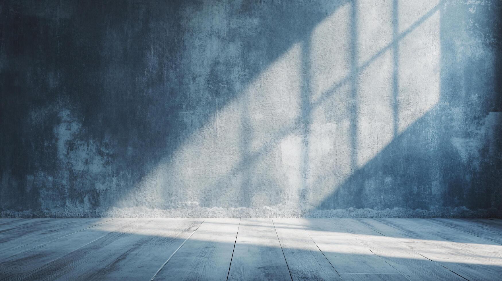 Large room with a window that is letting in sunlight. The room is empty and has a very cold, industrial feel to it photo