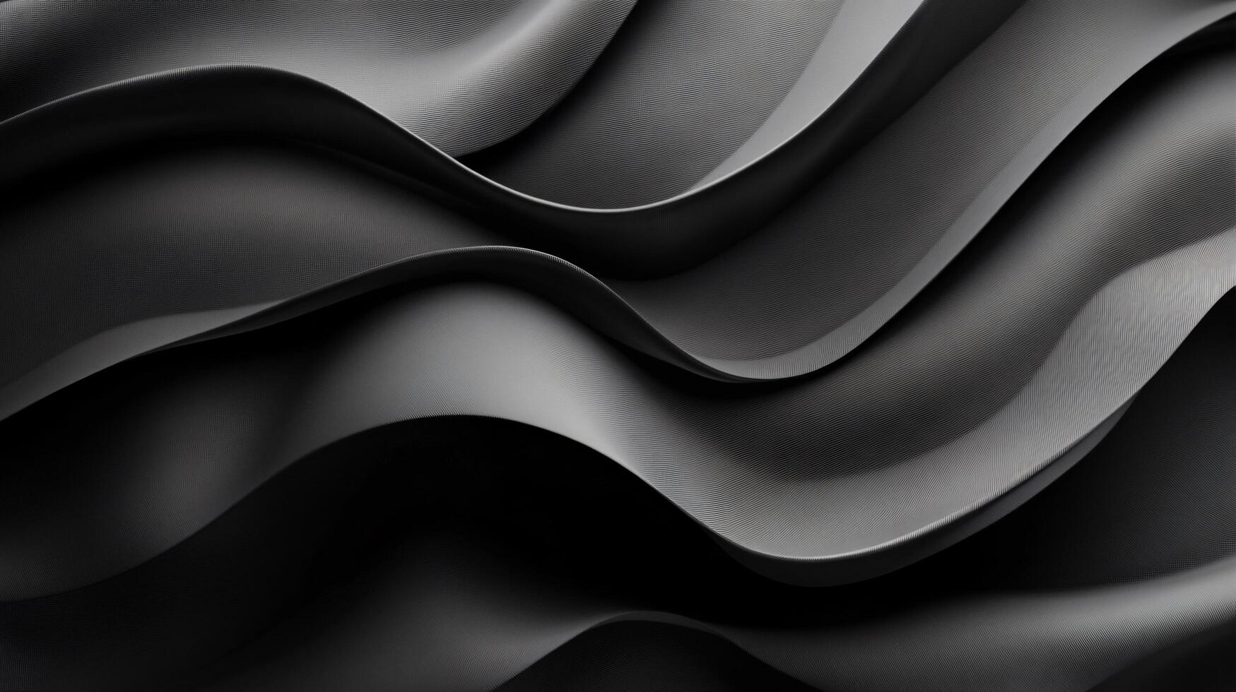 Black and white image of a wave with a very textured surface. The image has a moody and mysterious feel to it, as if it is trying to convey a sense of depth and movement photo