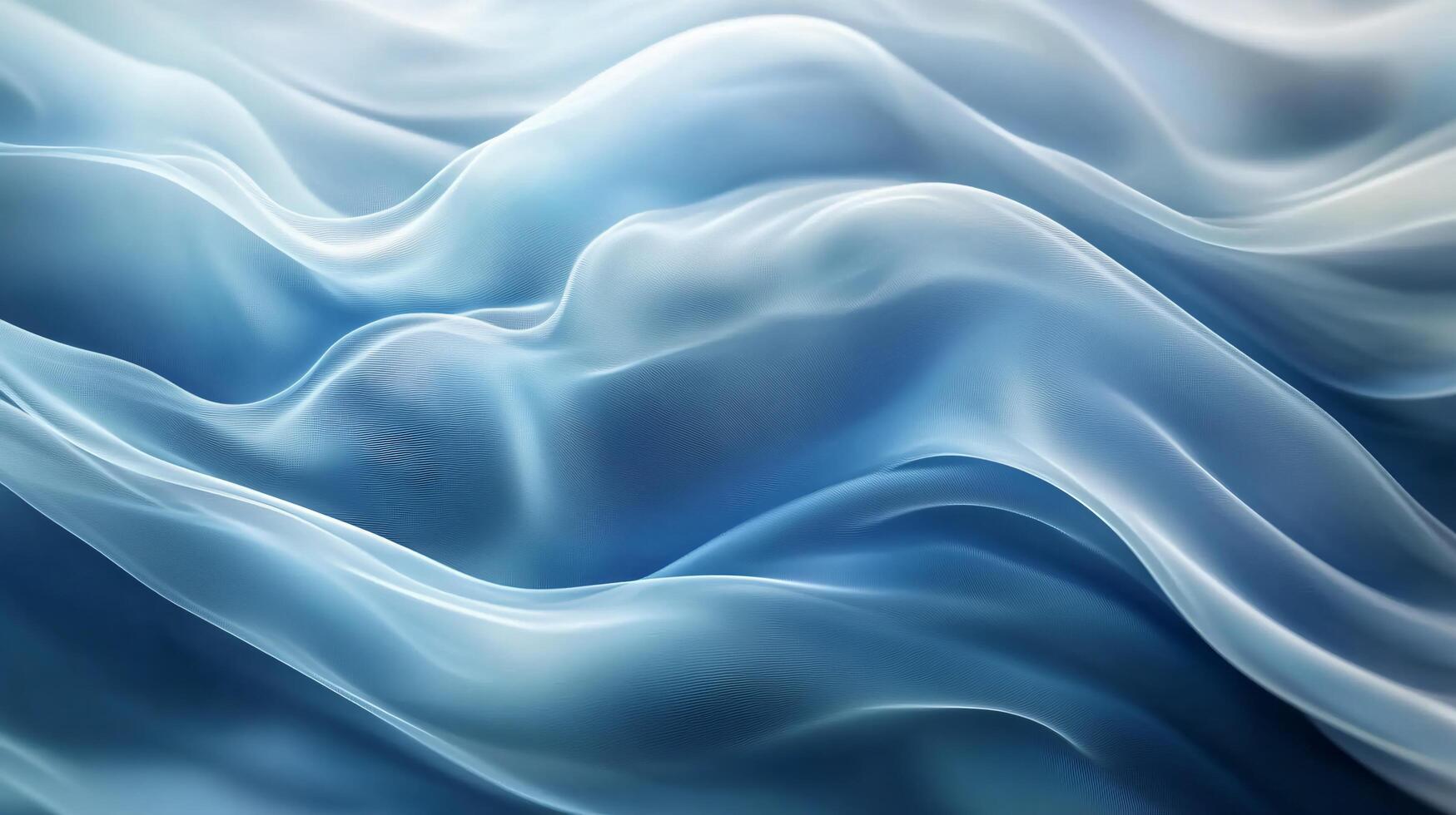 Blue wave with a woman's body in the middle of it. The woman's body is blurry and the wave is very wavy photo