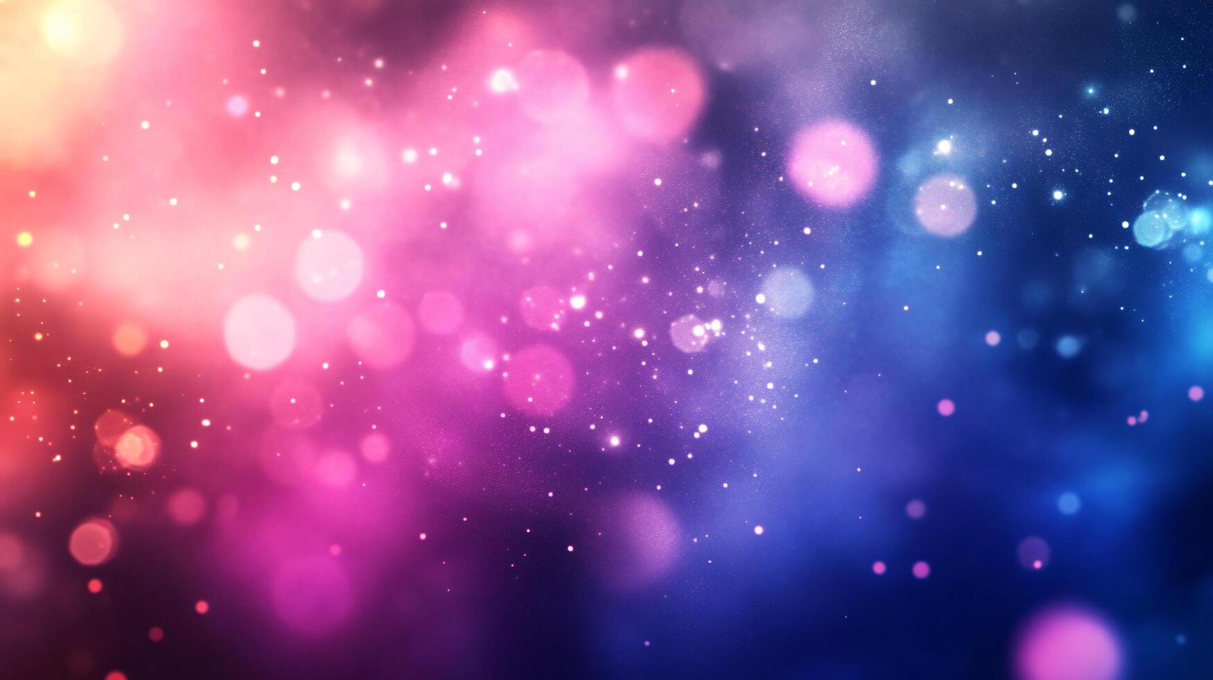 Colorful background with many small dots. The background is a mix of pink, purple, and blue photo