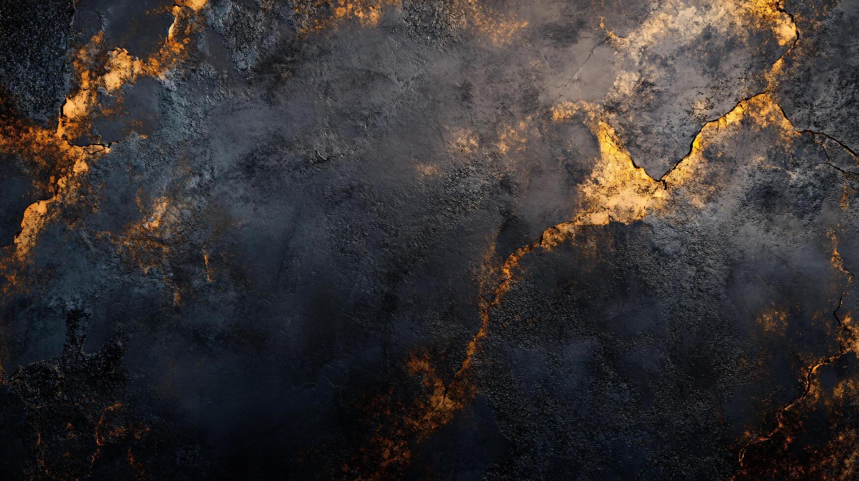 Black and orange background with a lot of texture. The background is a mix of dark and light colors, with the orange being the dominant color. The texture of the background gives it a rough photo