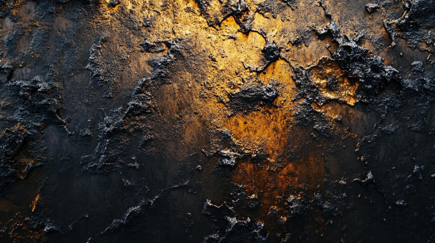 Black and orange background with a lot of texture. The texture is rough and the colors are dark photo