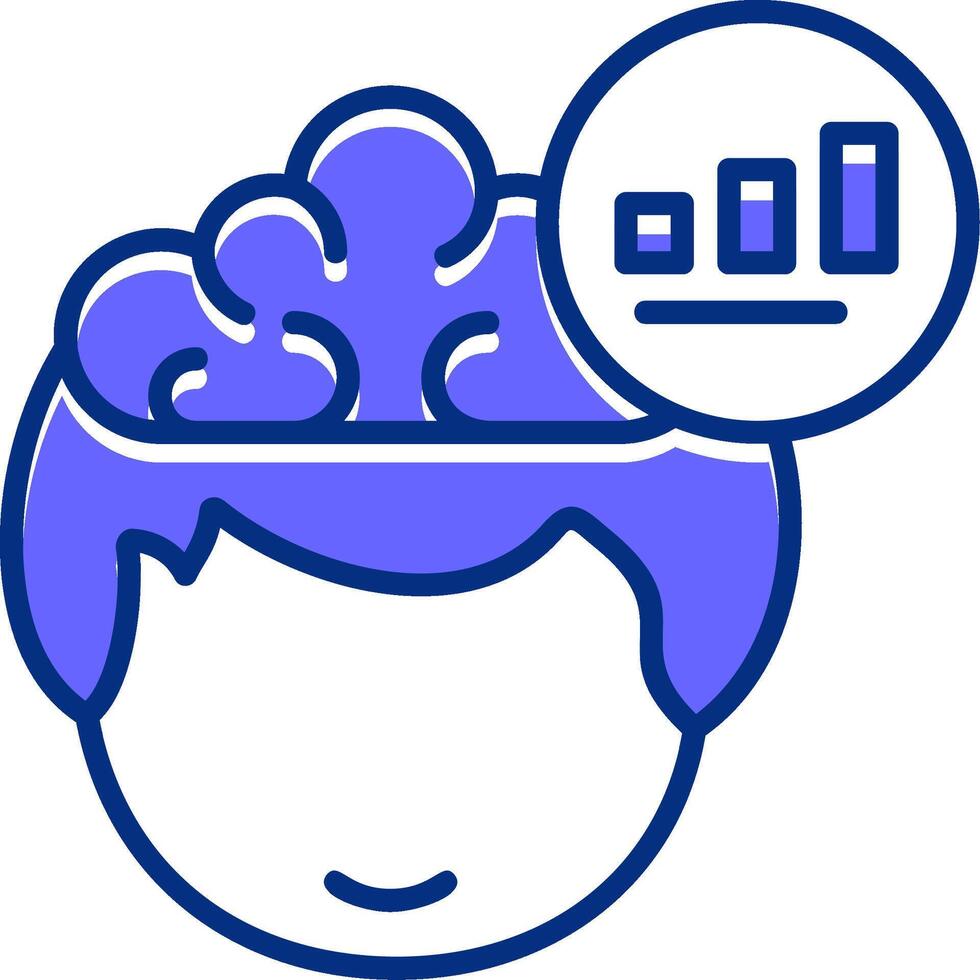 Goal Filled Filled Slip Style Icon vector