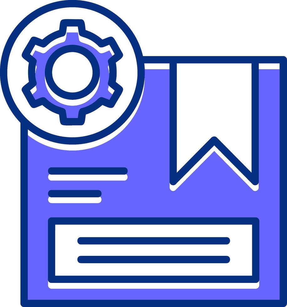 Product Customization Filled Slip Style Icon vector