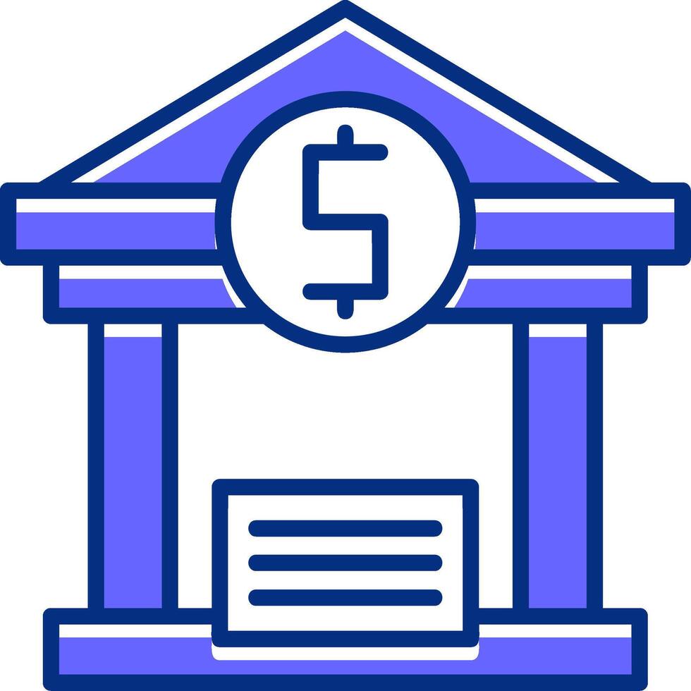 IRS Filled Slip Style Icon vector