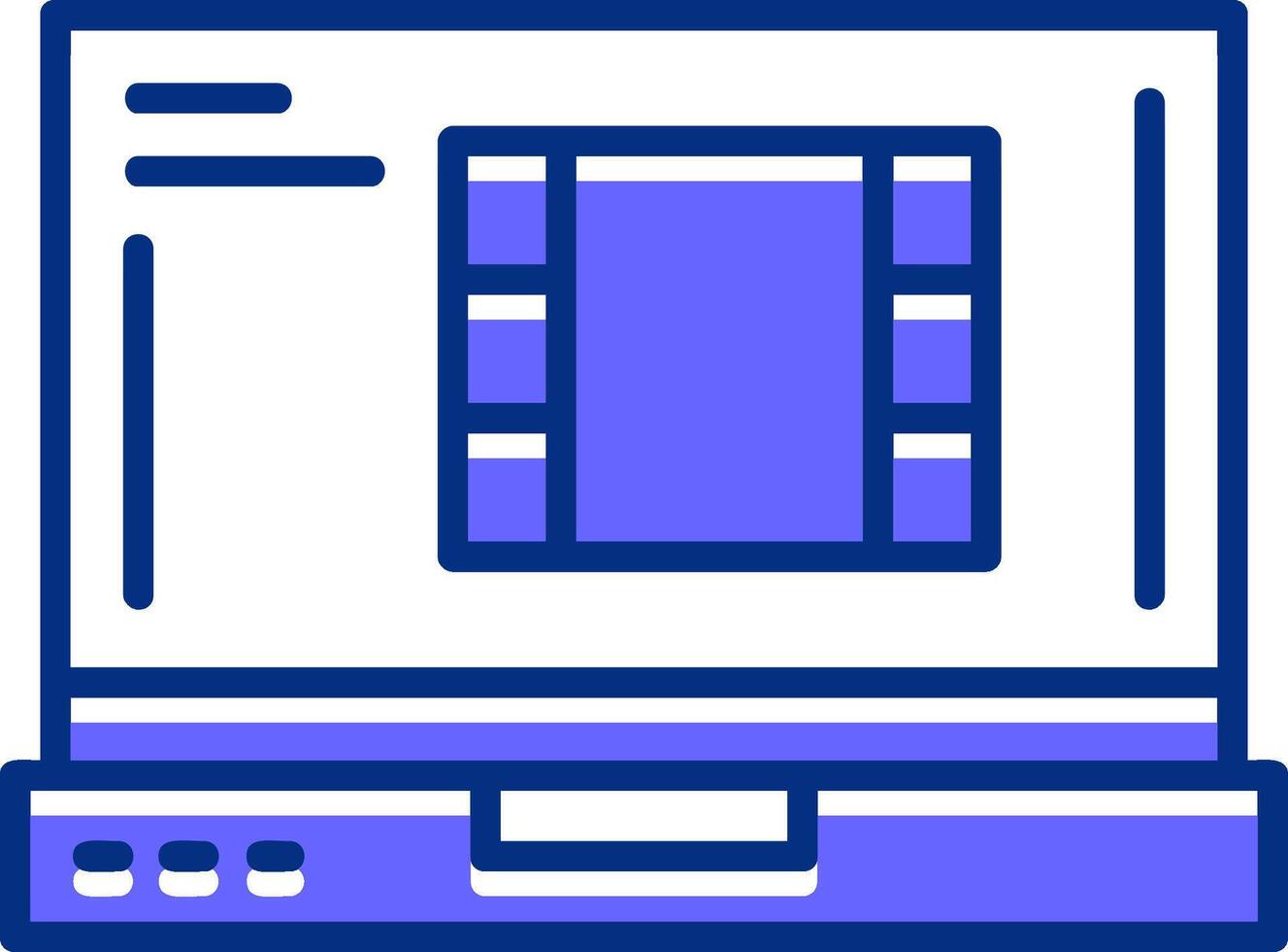 Filled Slip Style Icon vector