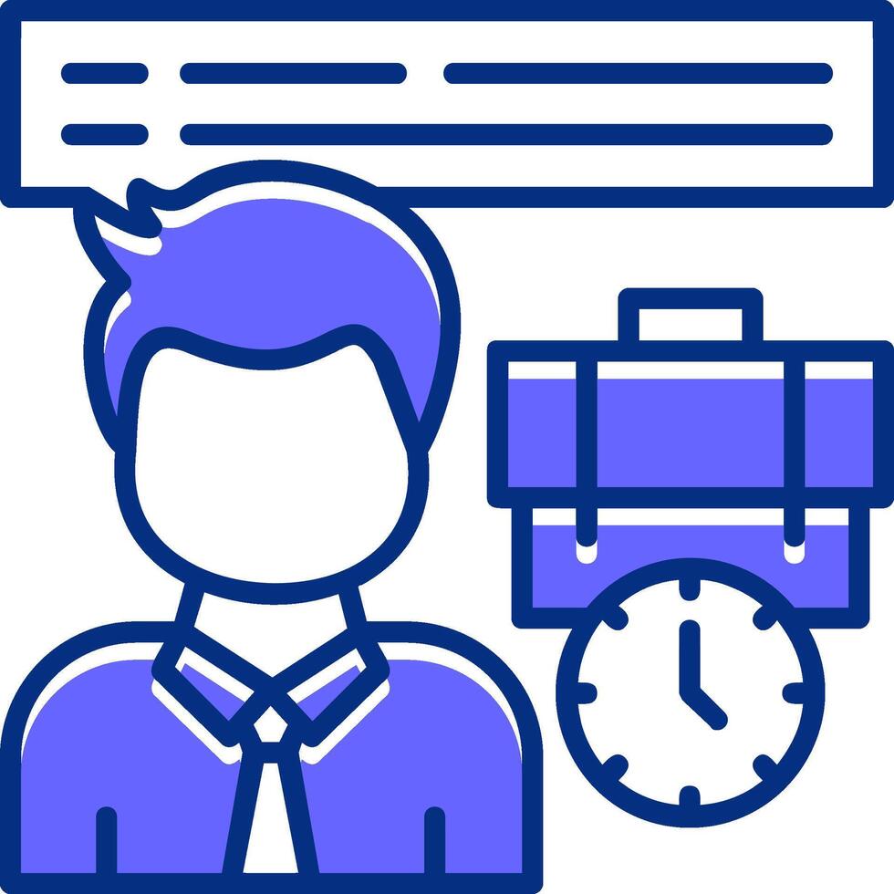Flexibility Filled Slip Style Icon vector