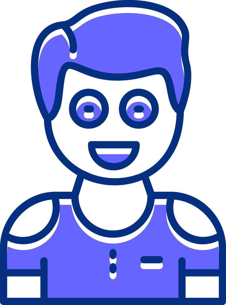 Enthusiasm Filled Slip Icon Style vector