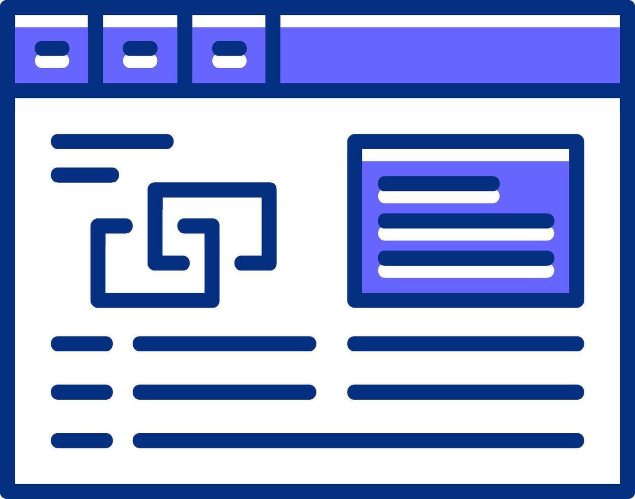 Link building Filled Slip Icon Style vector