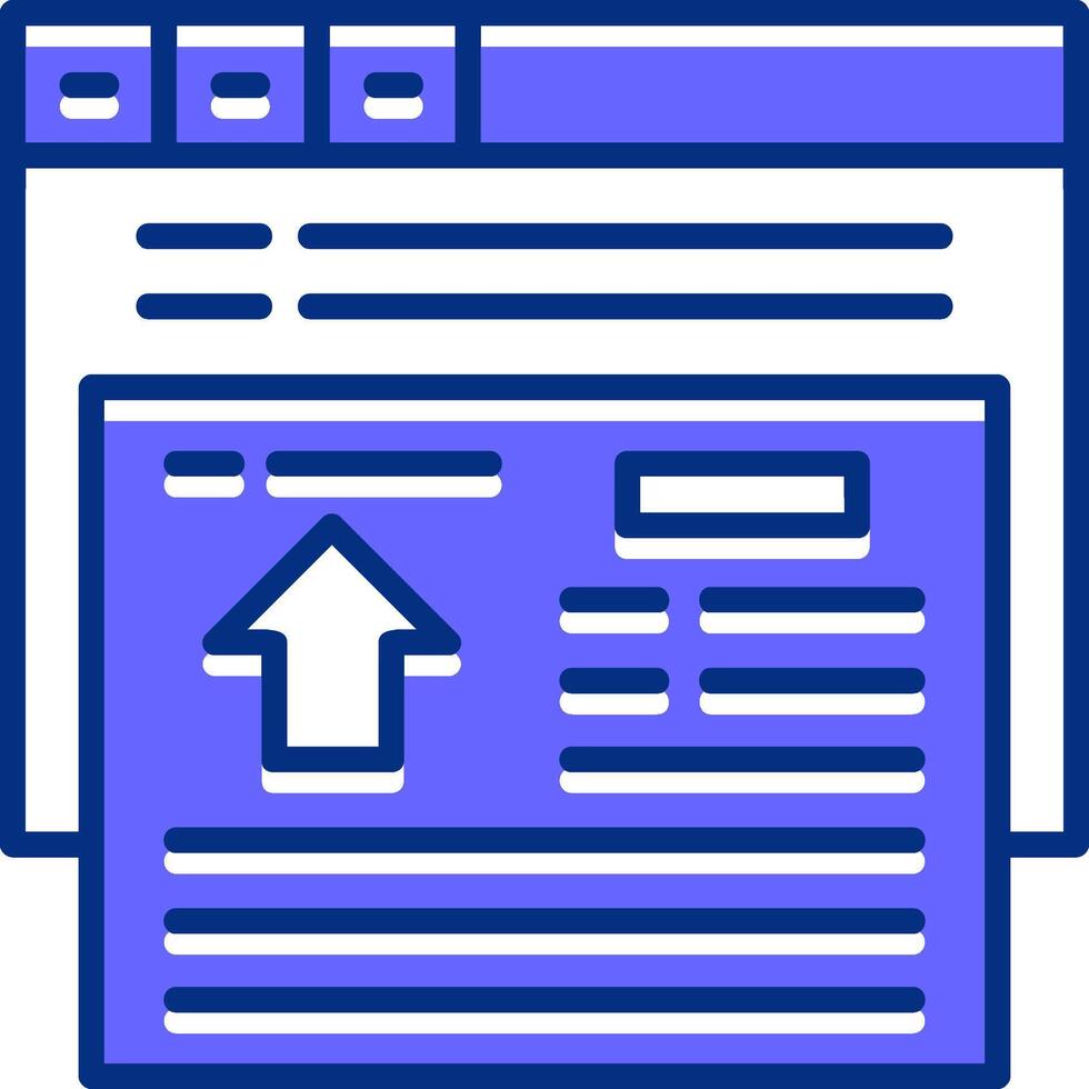 Redirect Filled Slip Icon Style vector