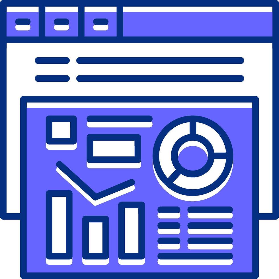 Metrics Filled Slip Icon Style vector