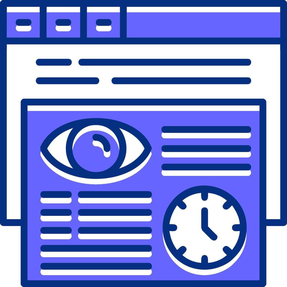 Users Filled Slip Icon Style vector