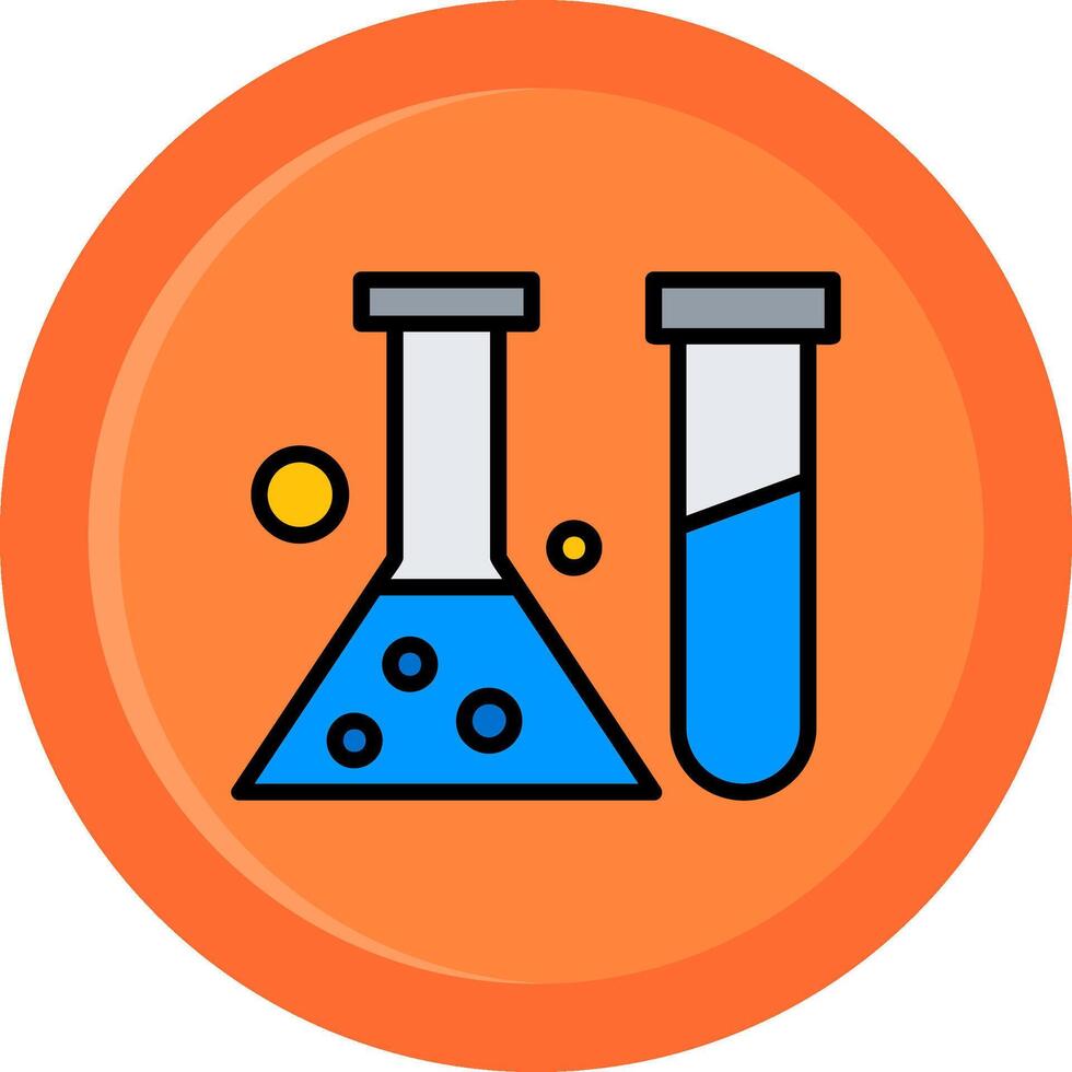 Lab Line Filled Circle vector