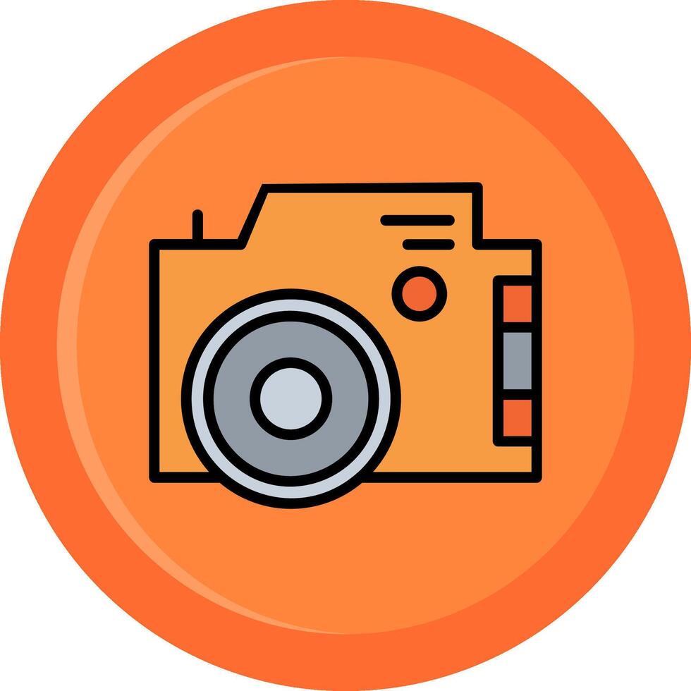 Lomography Line Filled Circle vector