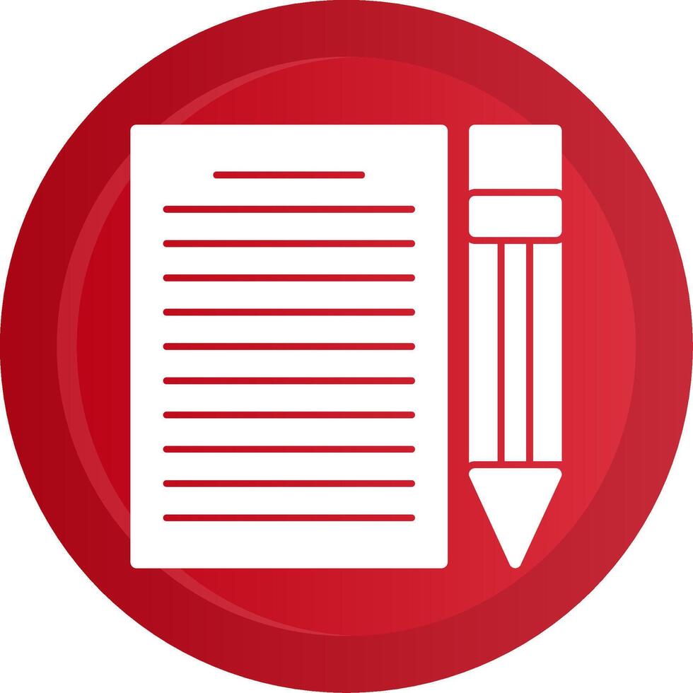 Contract Glyph Gradient Button vector