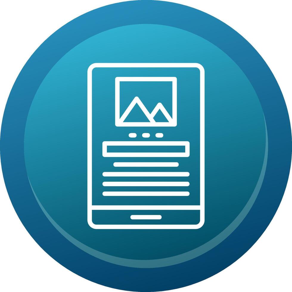 Flat Design Line Button vector