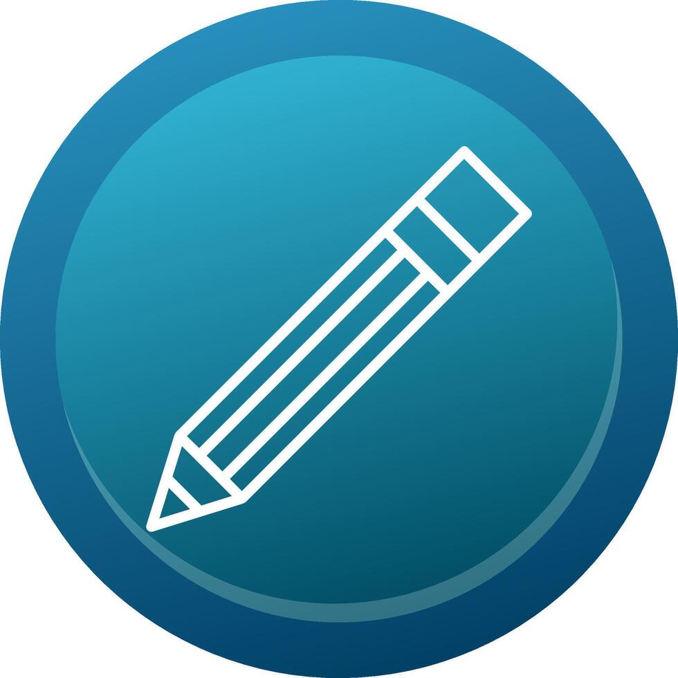 Pen Line Button vector
