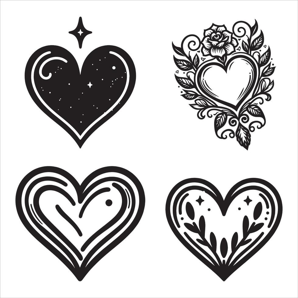 The Magic of a Heart vector