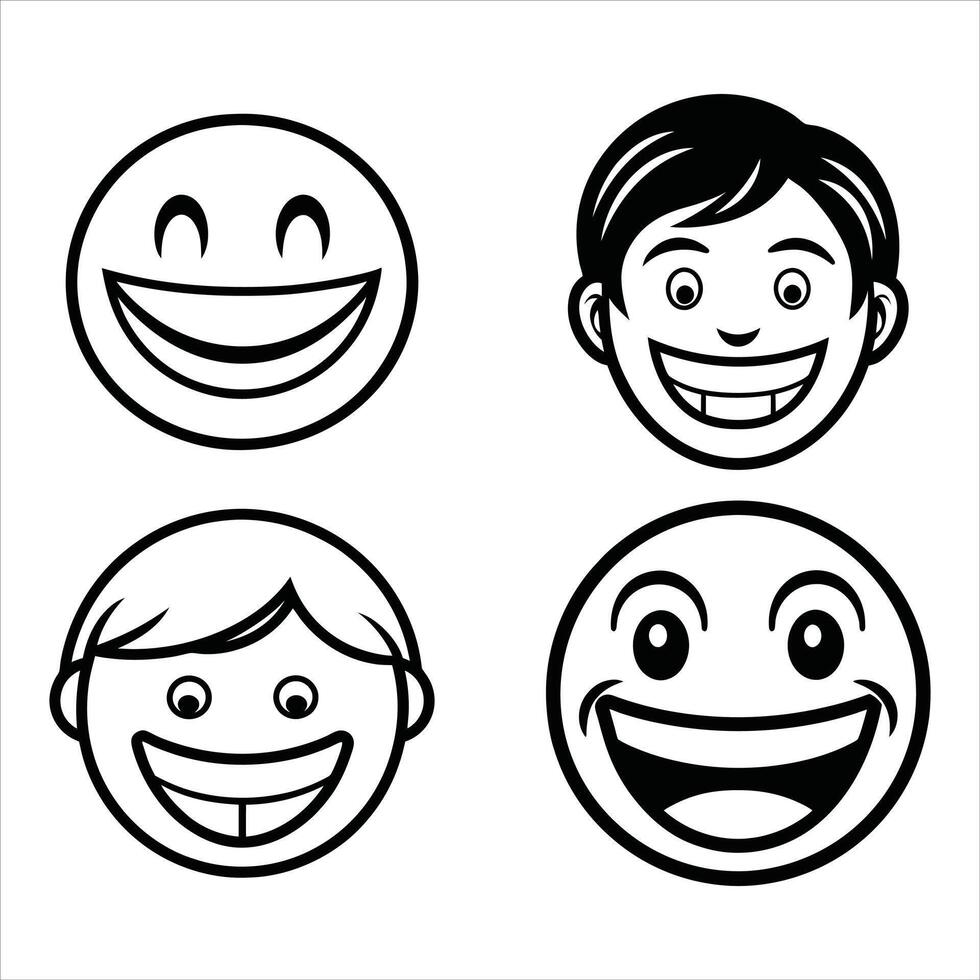Smiles in Simplicity The Outline vector