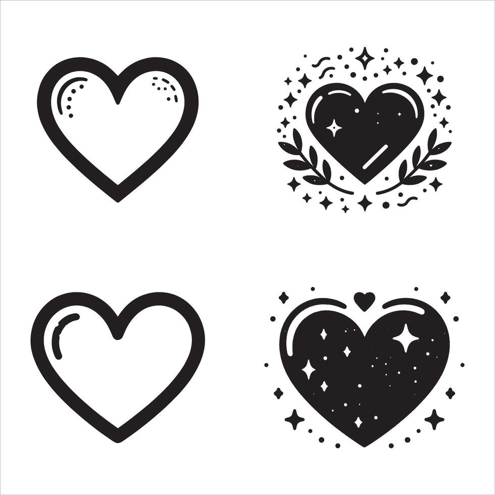 The Golden Heart Within vector