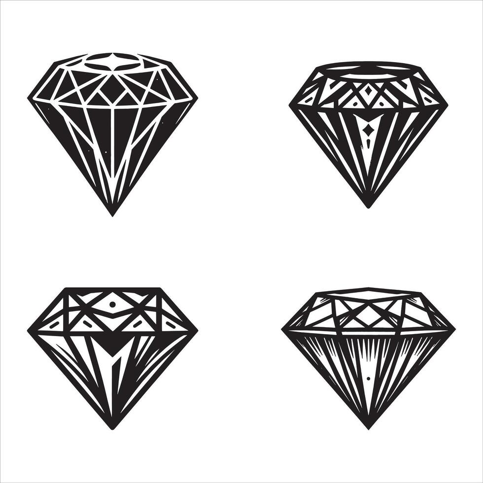 A World Sparkling with Diamonds vector