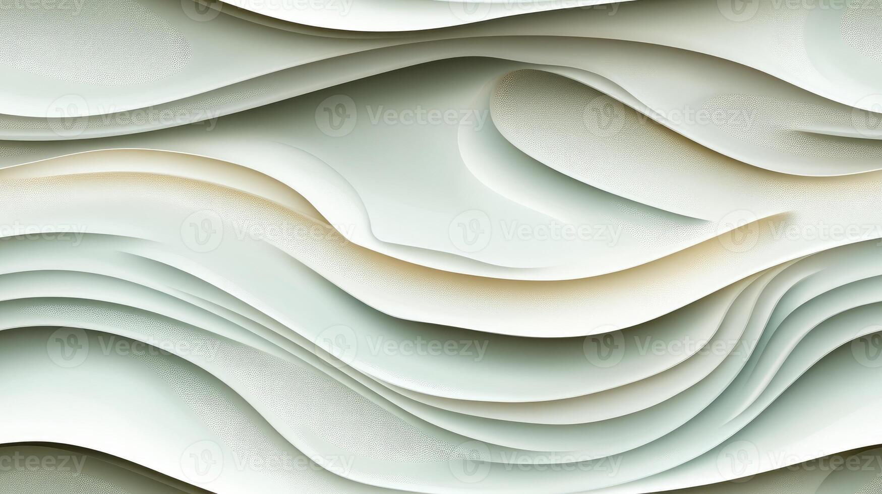 Abstract paper waves, 3d rendering, abstract background photo